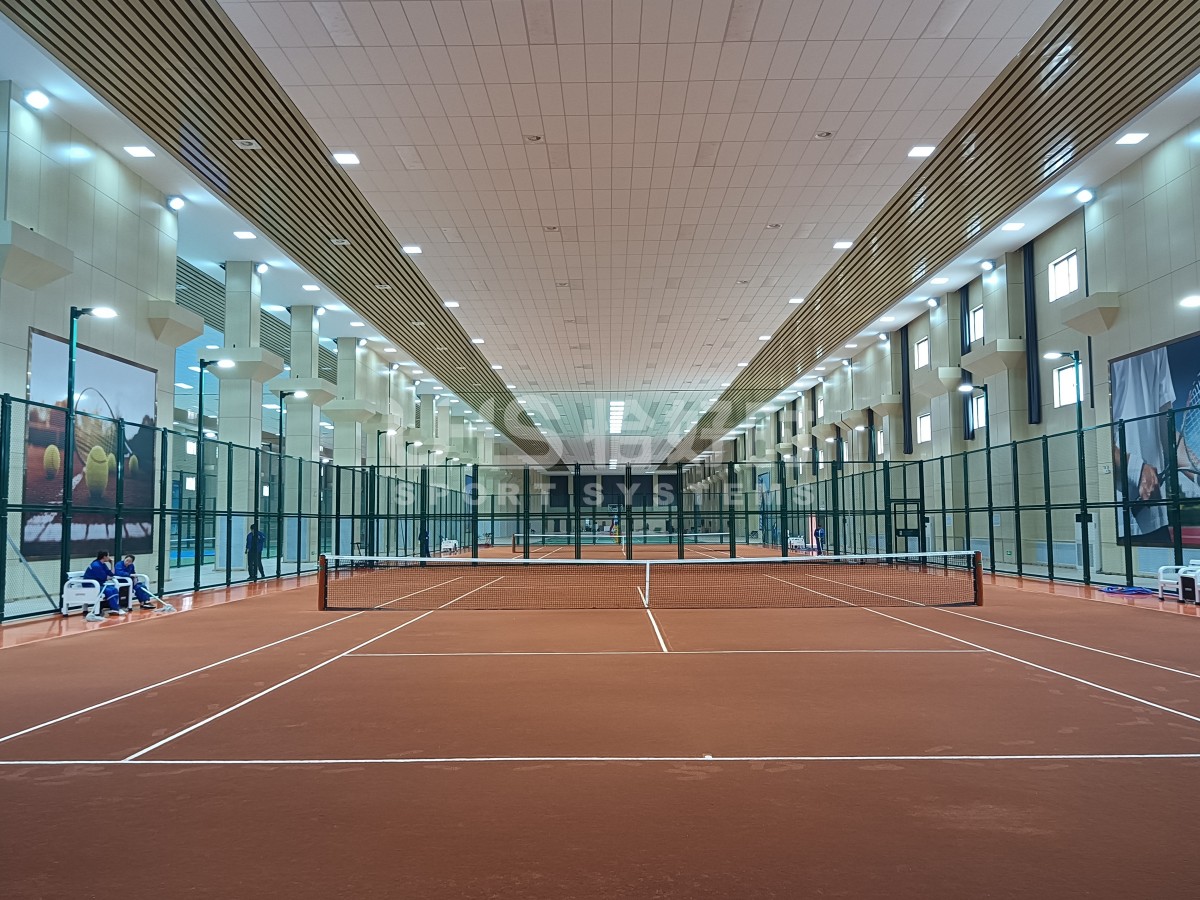 outdoor led lighting system for tennis clay court