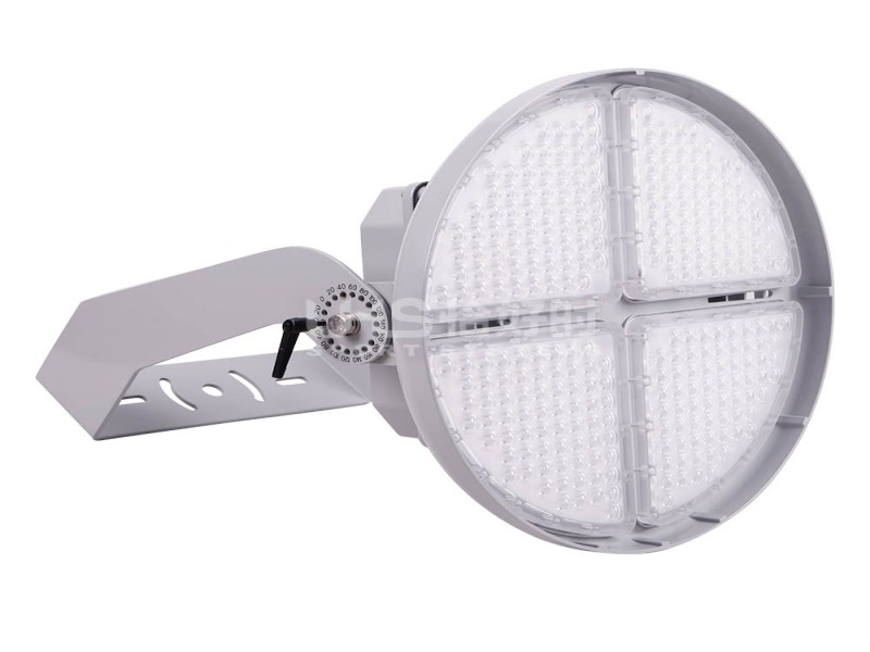 led flood light for tennis court front rendering