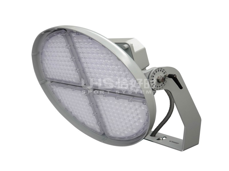 led flood light for tennis court left side rendering