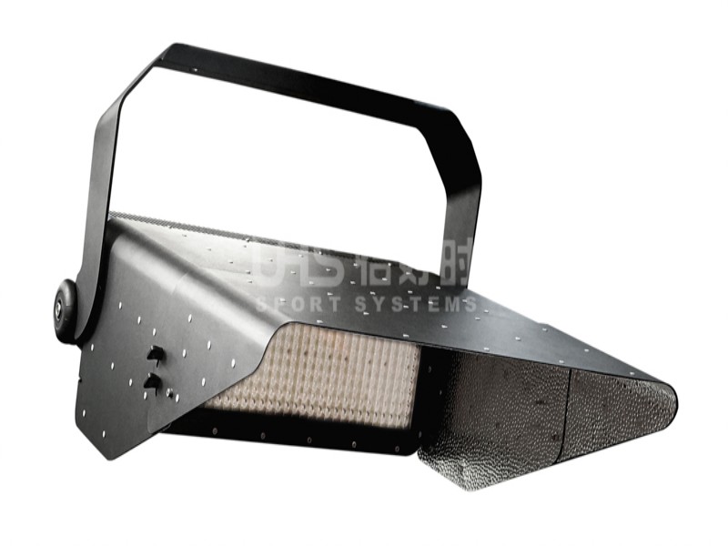 sports field high mast light side rendering