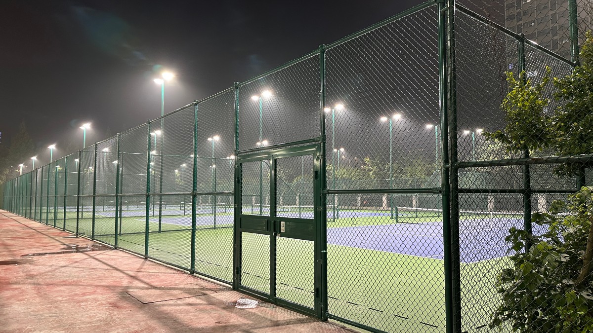 led tennis court lights for outdoor court