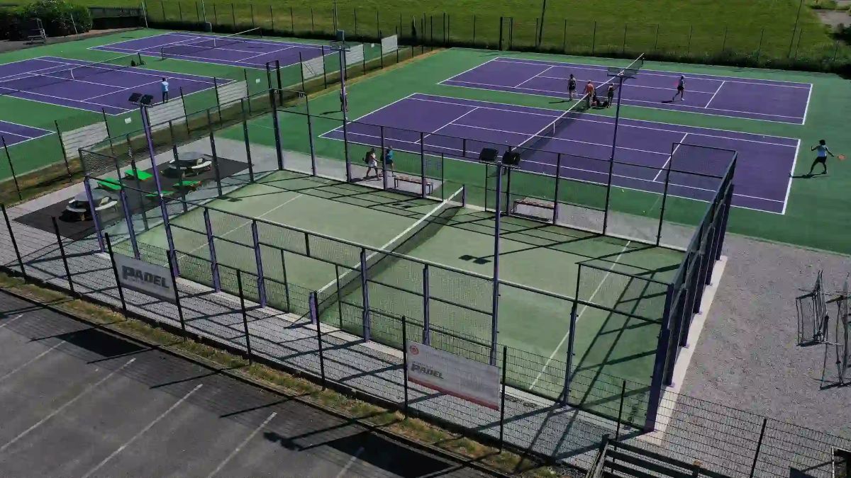 padel tennis sport court