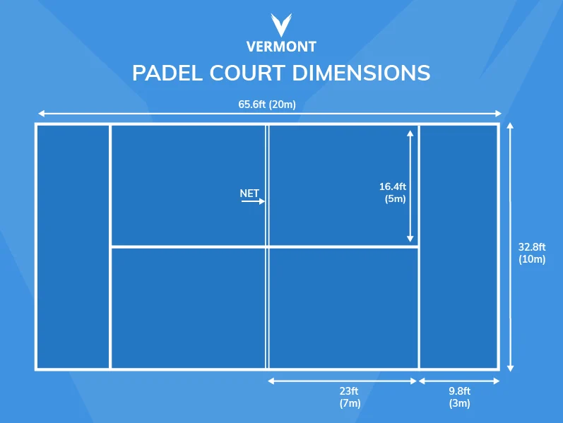 padel sport dimension
