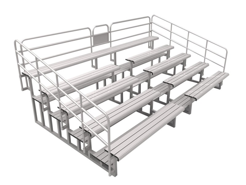 TP-2130 Five-Tier Bleachers Chairs with Aisle