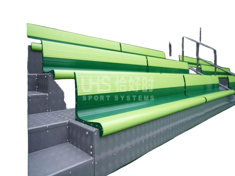 TP-2139 All-Aluminum Mobile Bleachers Combination Grandstand Chairs