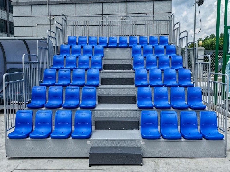 TP-2103 Six-Tier Modular Bleachers & Grandstand