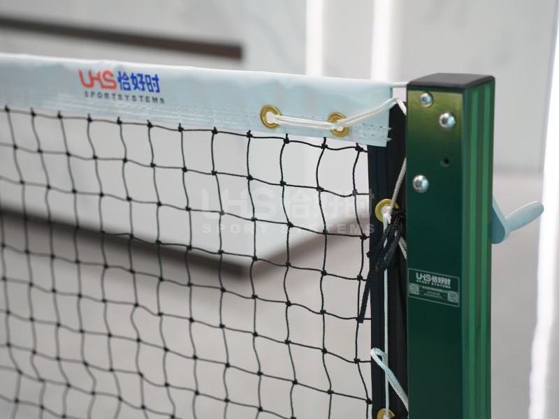 pickleball net installation photo