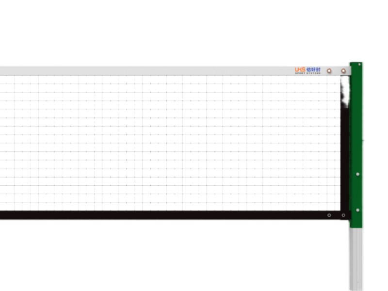 inground pickleball net left side