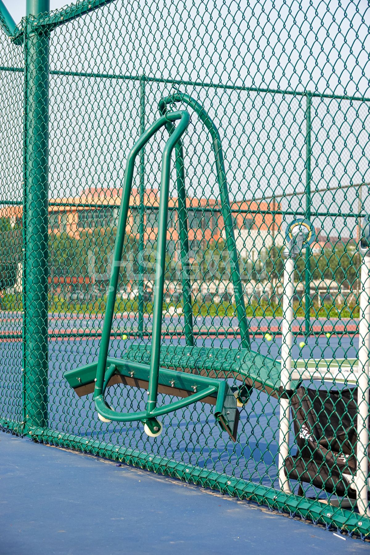 TP-033 Tennis Court Squeegee 3 tennis court squeegee hang on the fence
