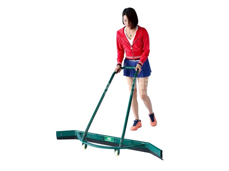 tennis court squeegee in-use photo
