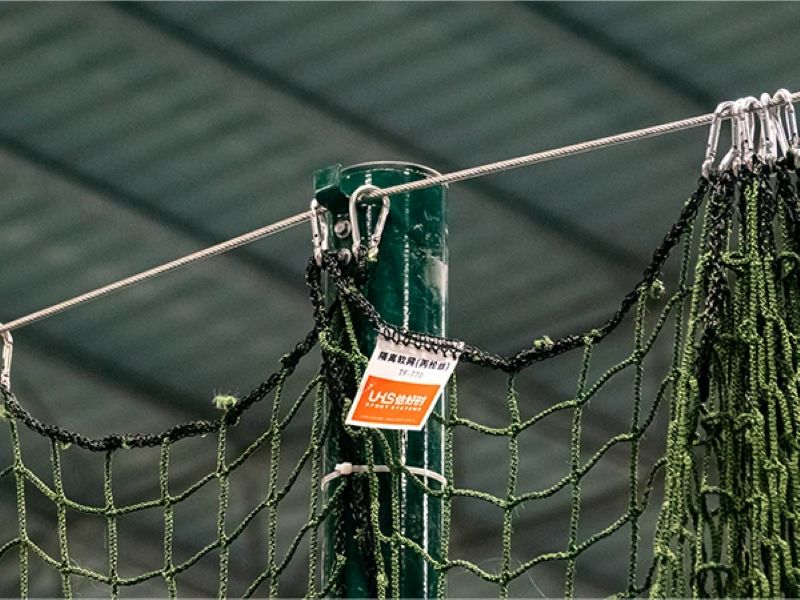 tennis court divider nets fastenings photo