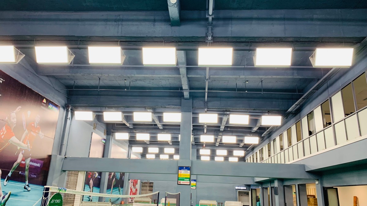 LB Series Professional Badminton Court Light 2 light system for indoor tennis court