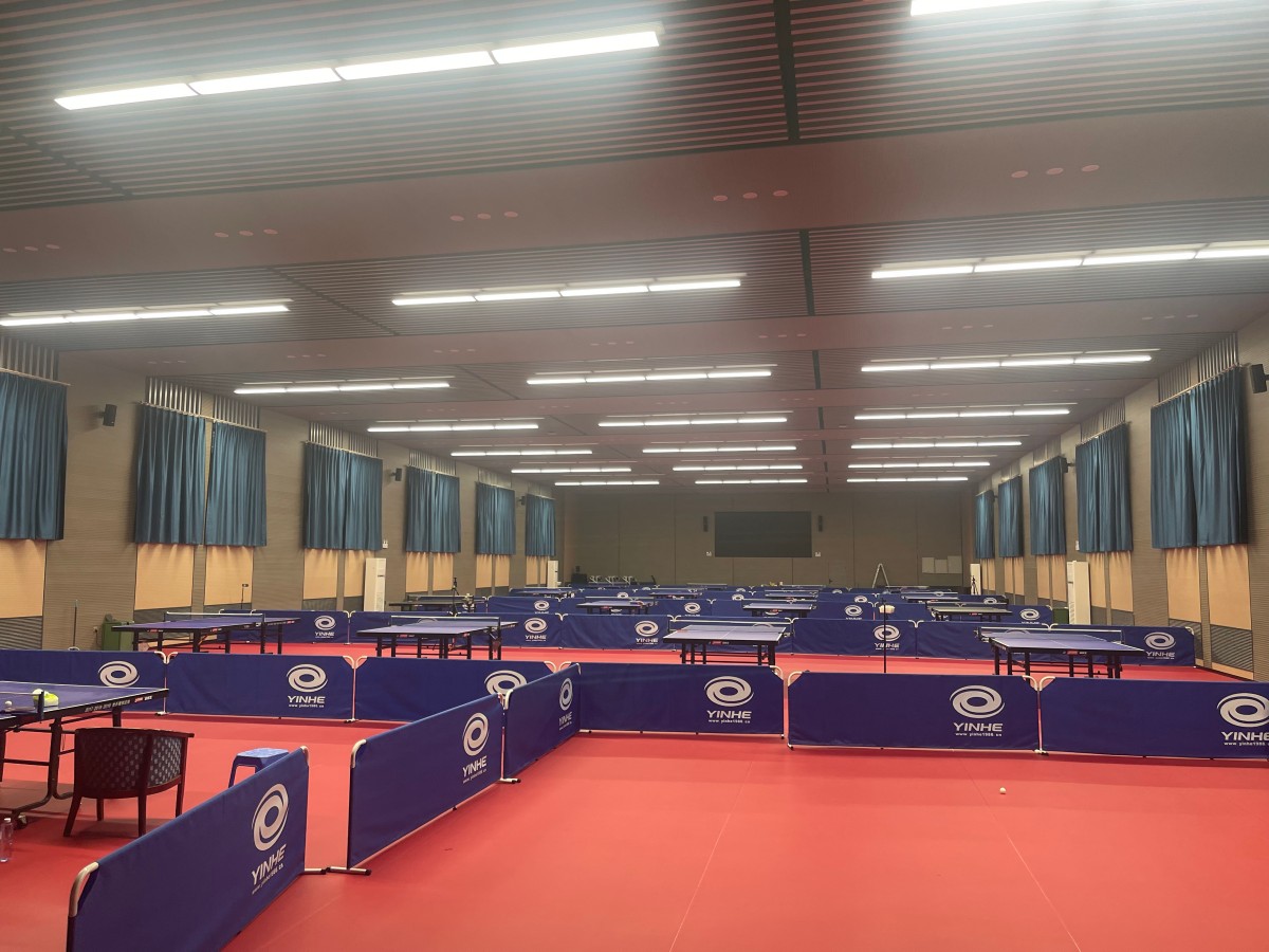 LB Series Professional Badminton Court Light 3 light system for indoor table tennis
