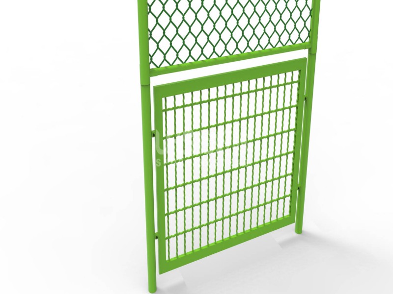 soccer field single open door