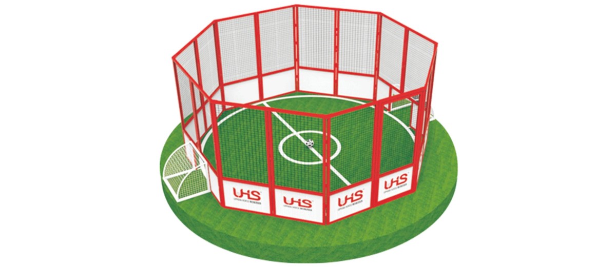 UHS-0204 Mini Children's Cage Soccer Pitch 1 multi use mini soccer field