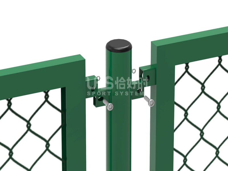 basketball fencing wire mesh connection joint breakdown diagram