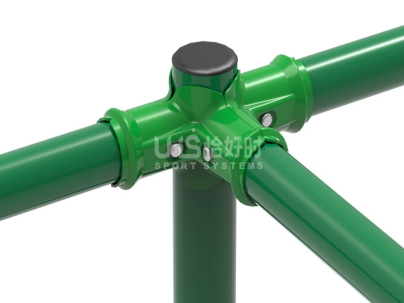 park fence corner connect joint rendering