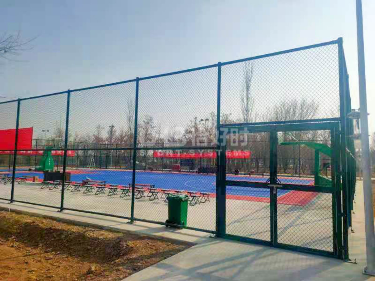 galvanized steel wire mesh fence for basketball court