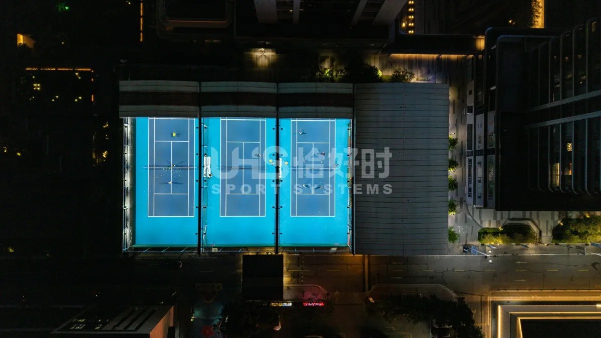 Siqiexing Tennis Club, Guangzhou | Project Case 2 sports construction contractor