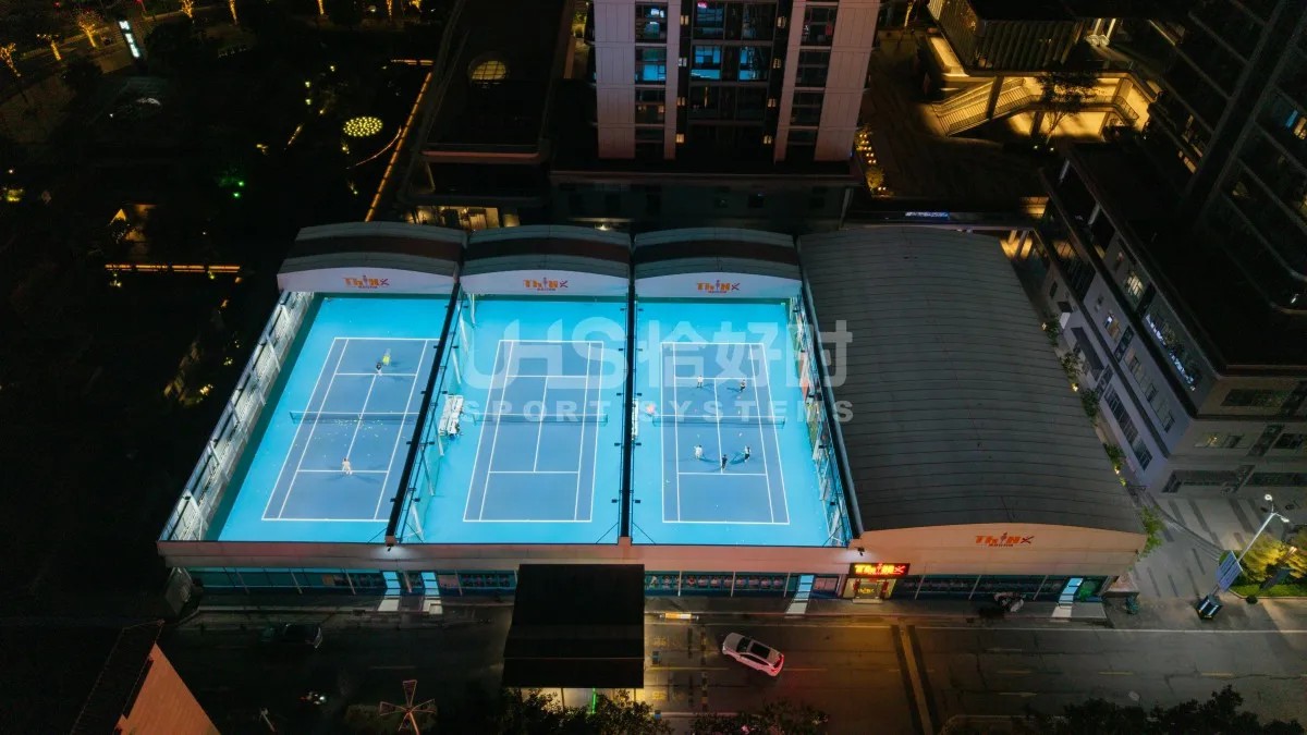 Siqiexing Tennis Club, Guangzhou | Project Case 3 sports field construction