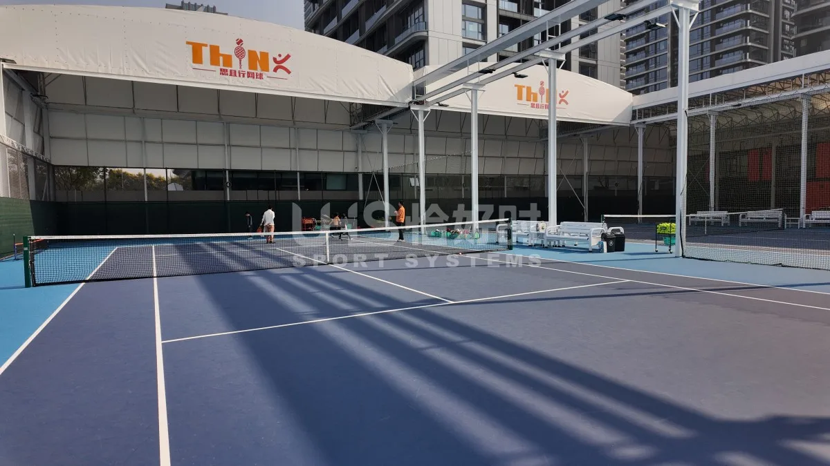 Siqiexing Tennis Club, Guangzhou | Project Case 4 Siqiexing Tennis Club build by sports construction companies
